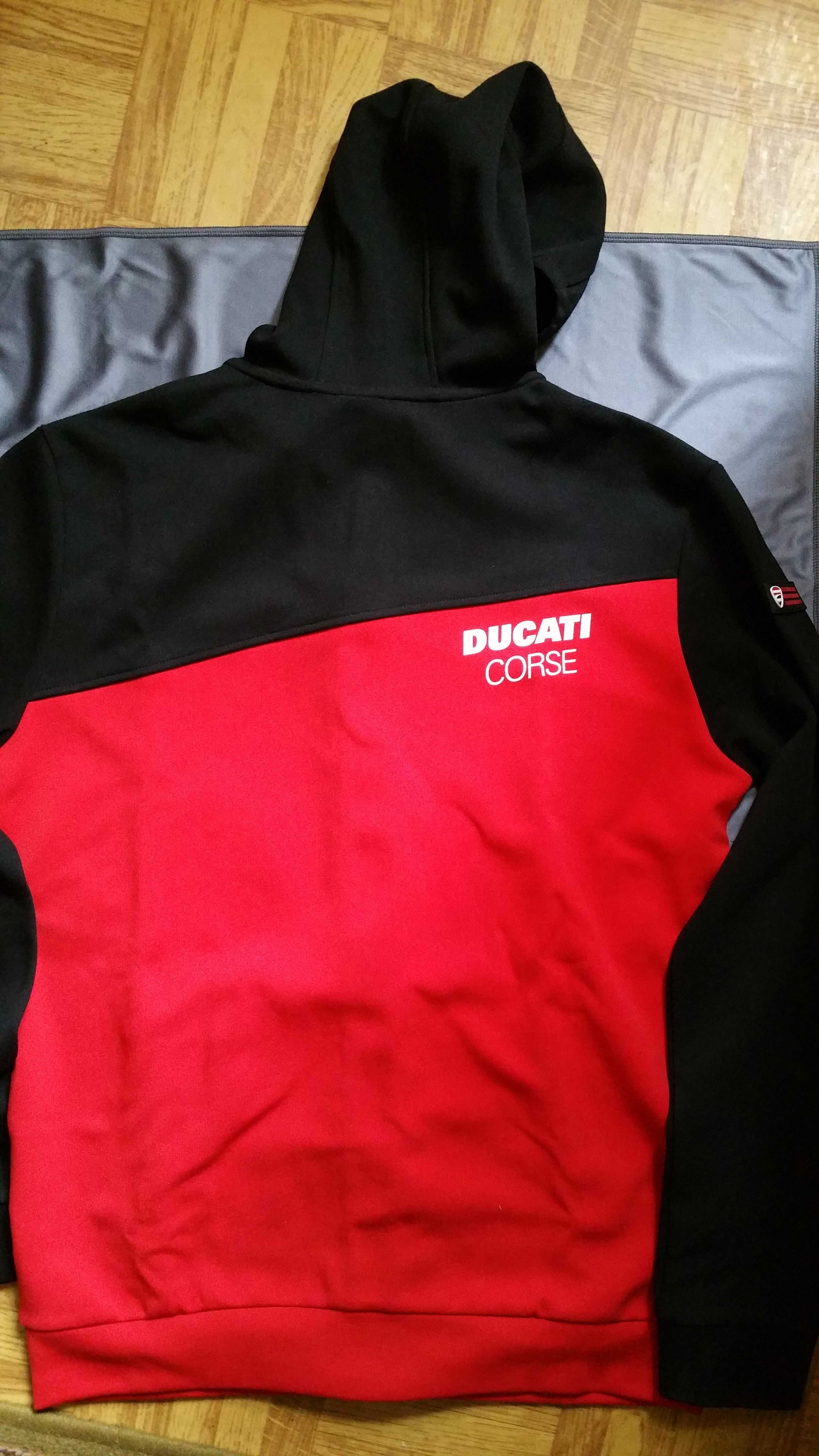 Bluza Męska Ducati Sport z kapturem rozm. M Nowa