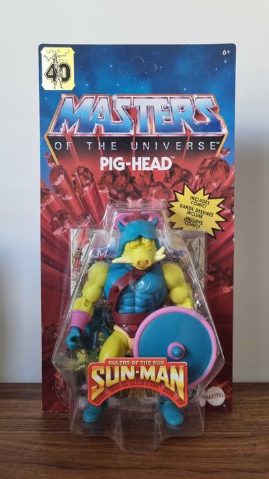 Masters Of The Universe Origins Pig Head ULTRA RARO