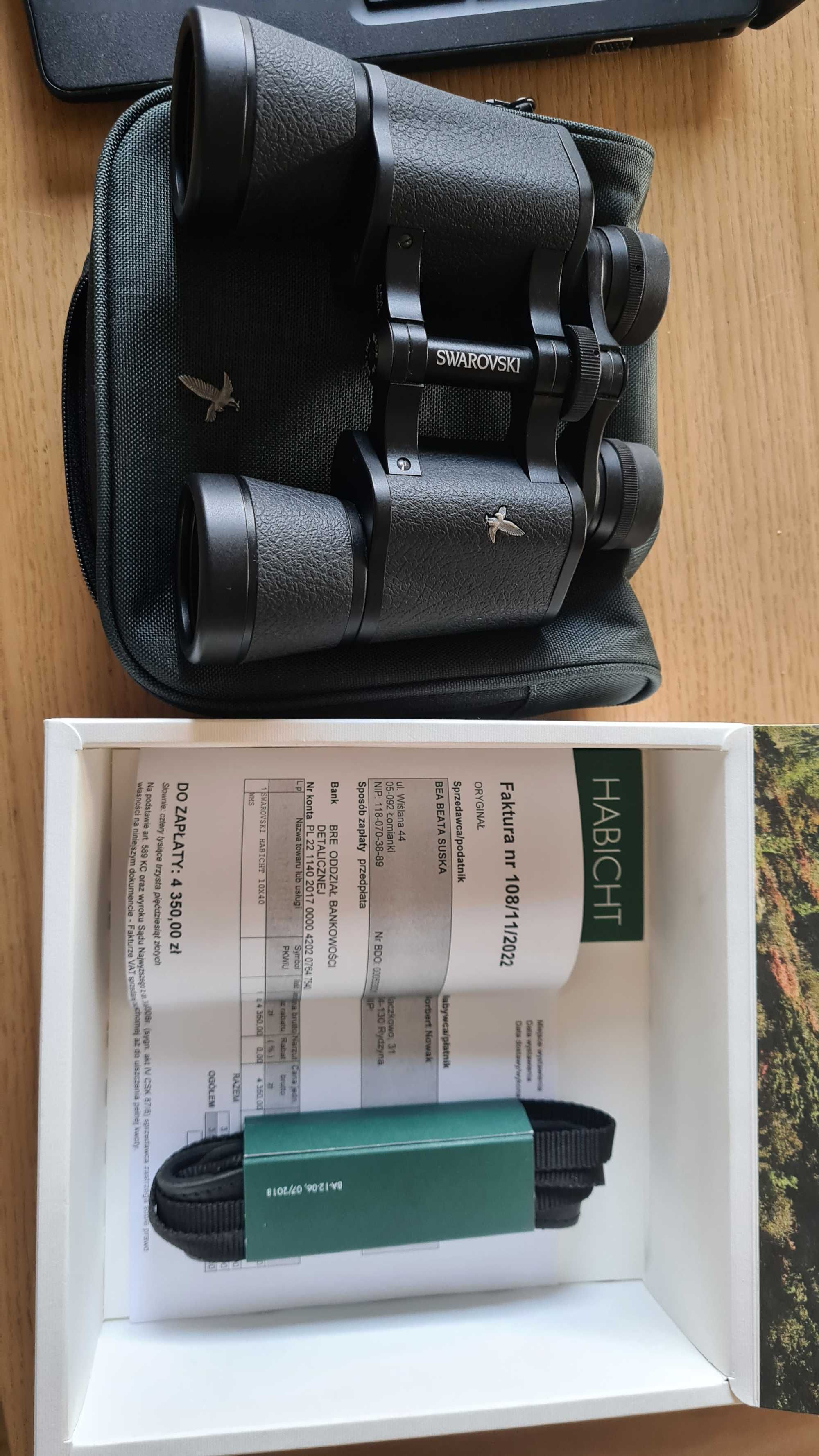 Lornetka Swarovski 10x40 W