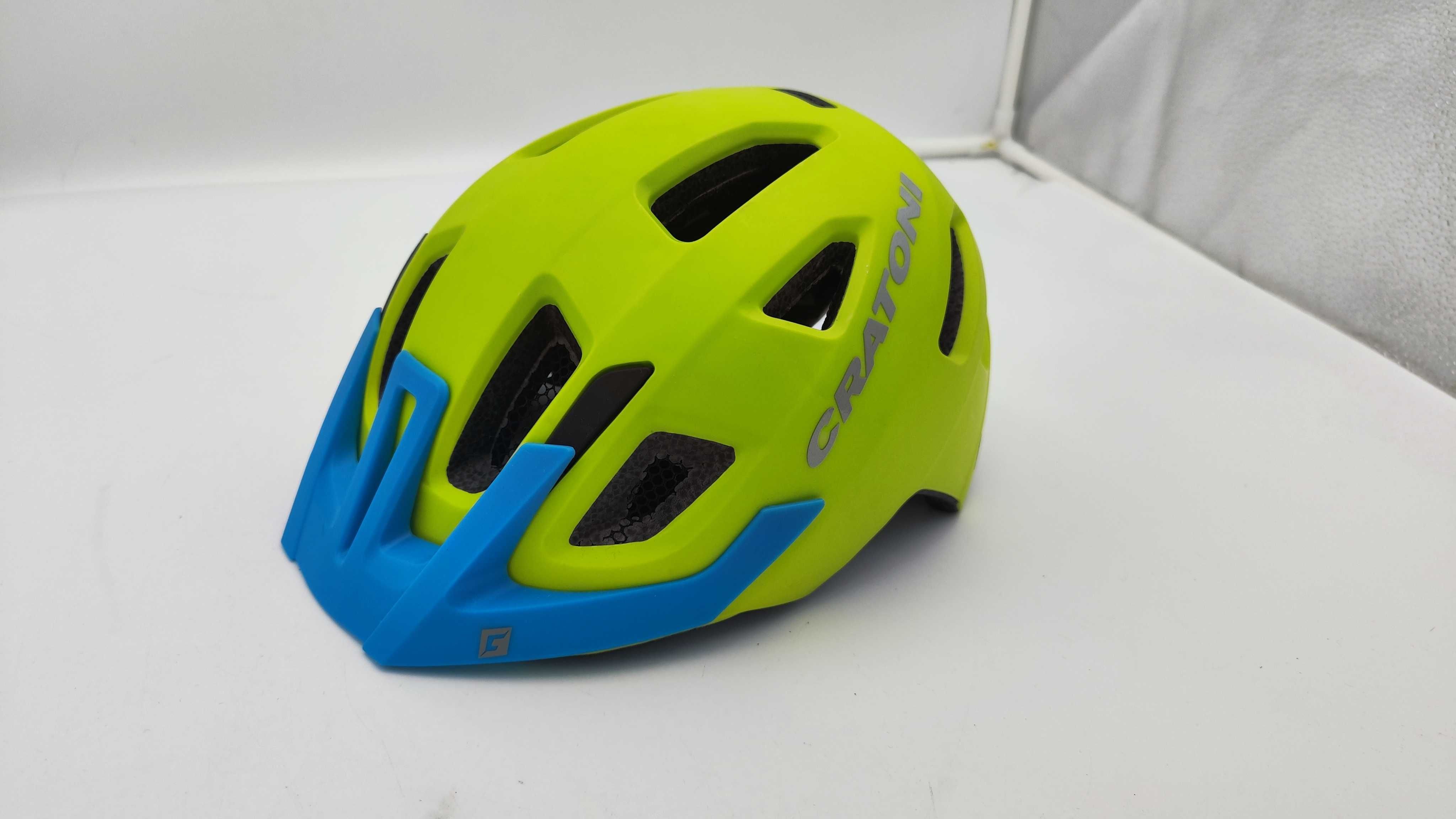 Cratoni Maxster Pro Kask rowerowy dziecięcy r.51-56cm (D37)