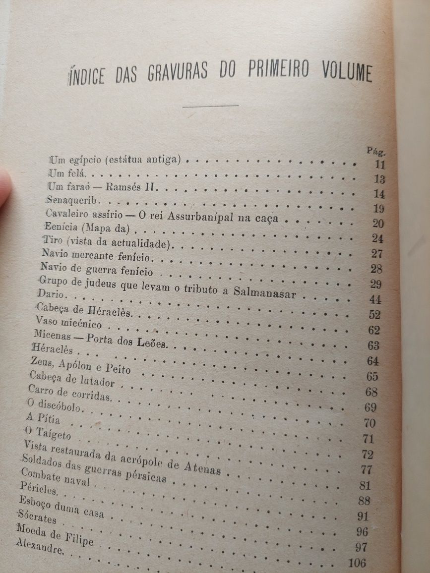 História Universal de Fortunato de Almeida.1o vol,edição de 1930