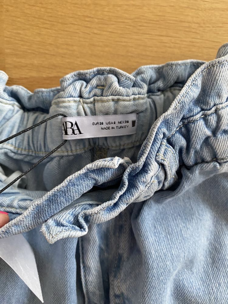 Spodnie nowe Zara rozm 38 jeans Baggy fit