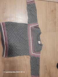 Sweterek H&M 86 dla dziewczynki