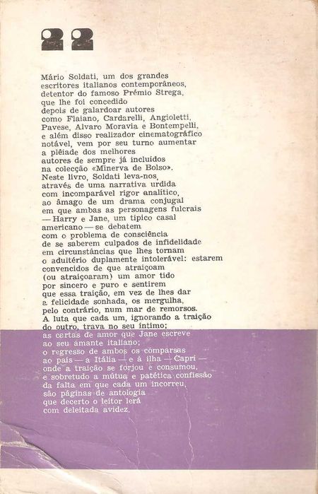 Cartas de Capri de Mario Soldati da Minerva de bolso