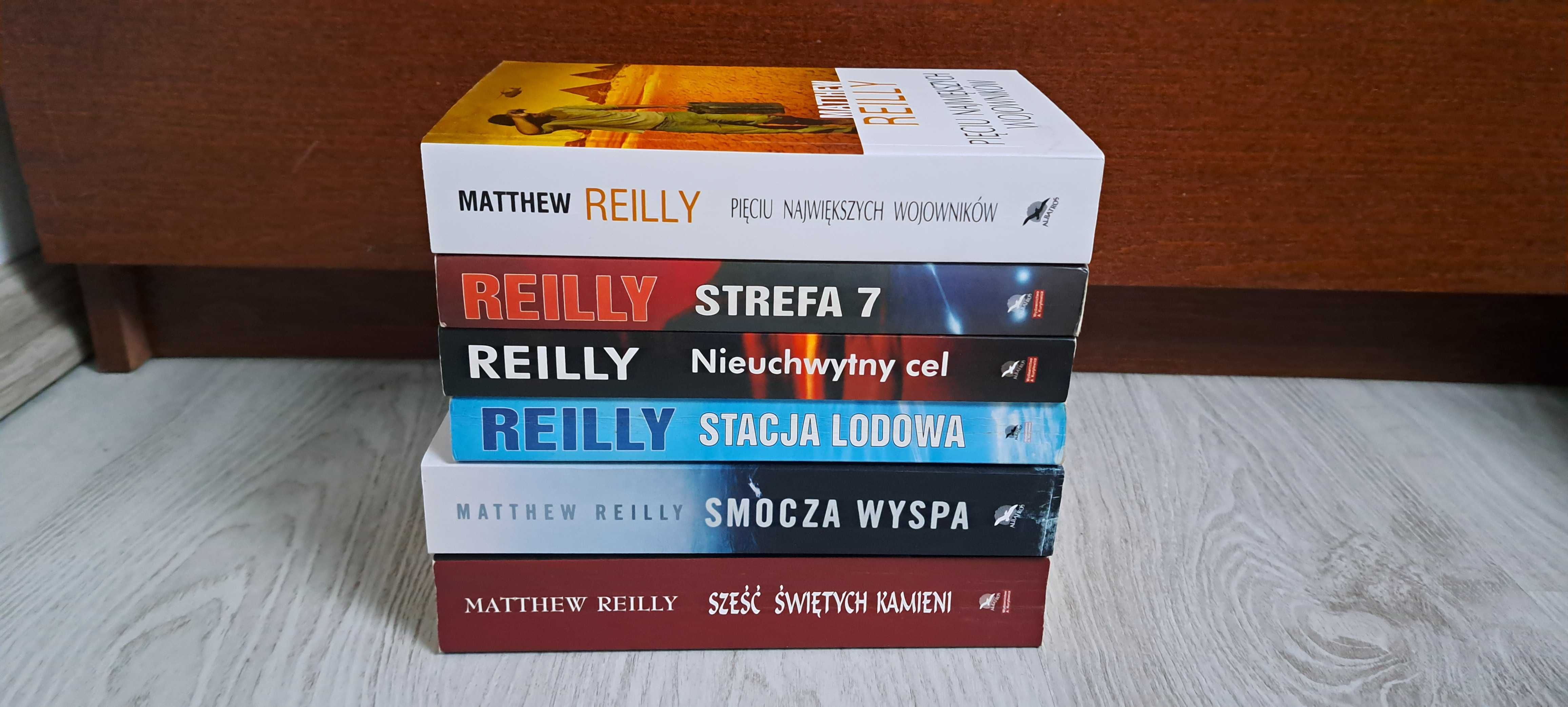 6x Reilly Stacja lodowa Smocza wyspa Nieuchwytny cel Strefa 7 Pięciu