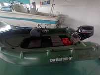 BARCO WHALY 310 Com o motor MERCURY 15HP 4T. EFI ELPT