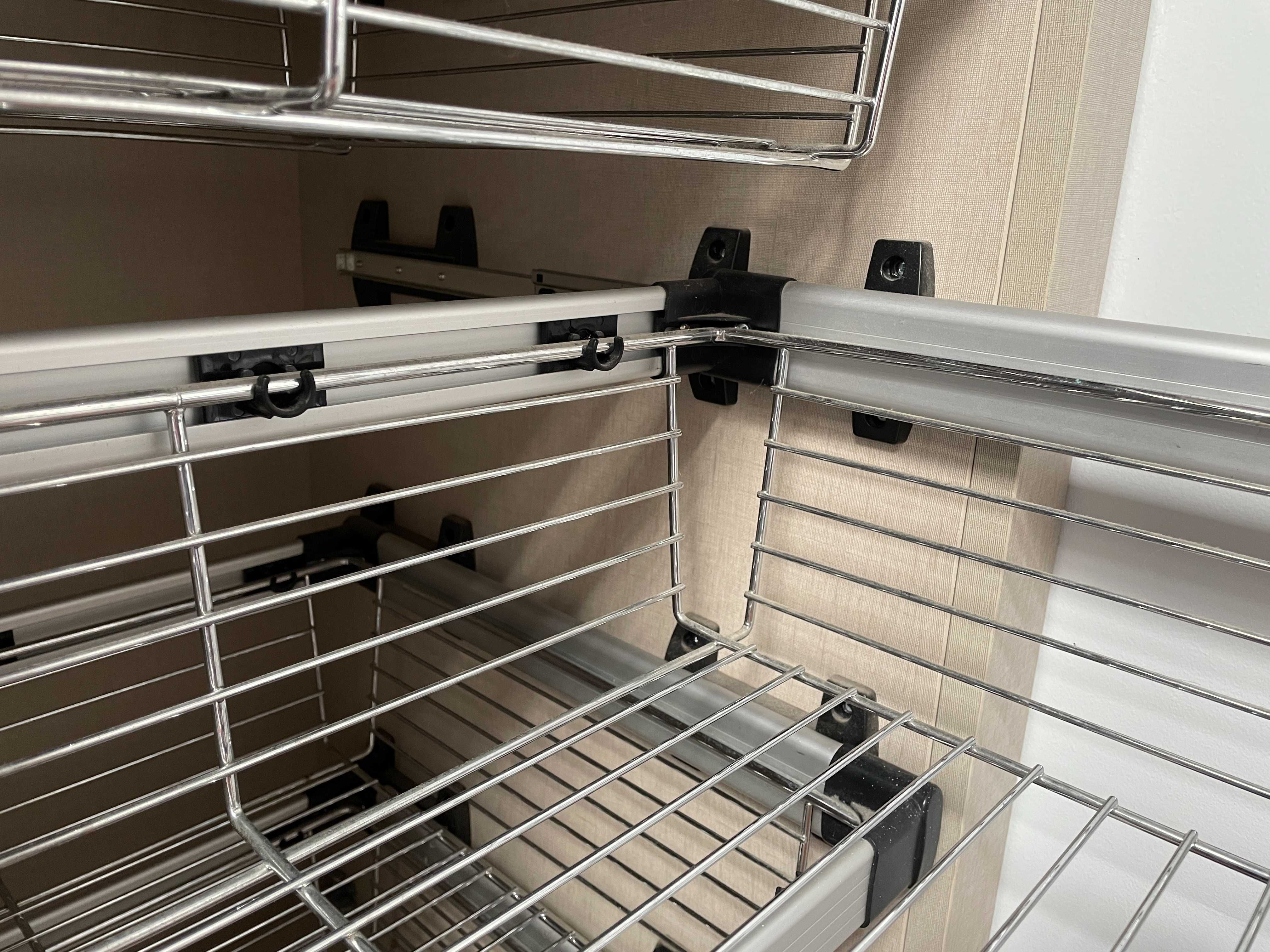 Vendo Mecanismos de Gaveta Prateleiras Deslizantes para Roupeiro, Novo