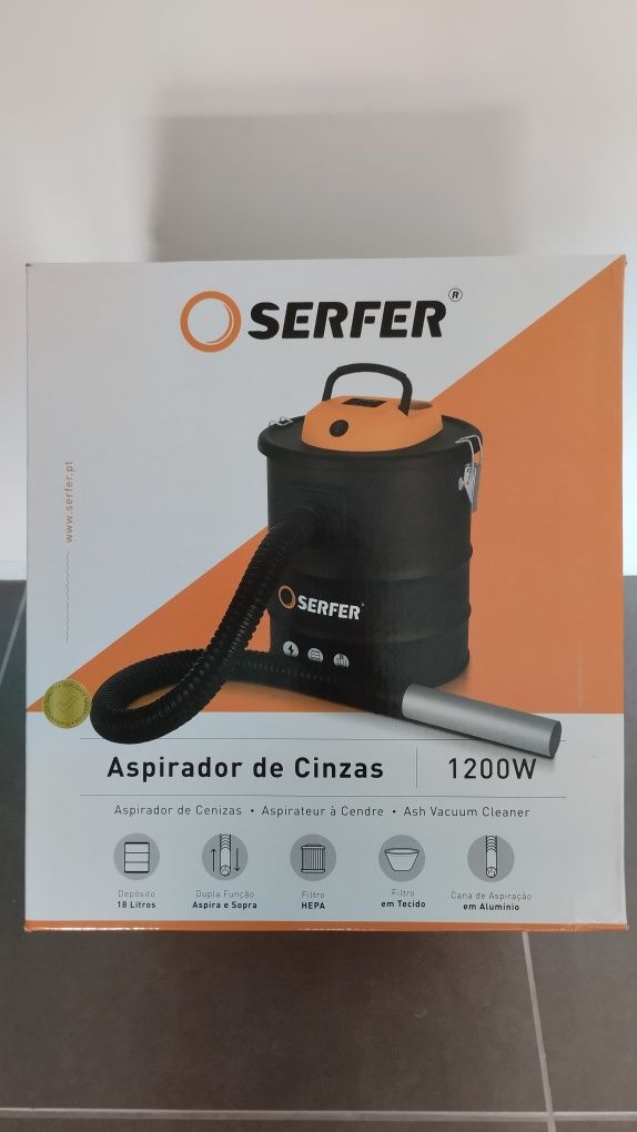 Aspirador/Soprador de cinzas NOVO