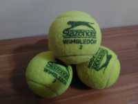 Мяч тенісний для фітнесу, прання, масажу + ракетка великого тенісу