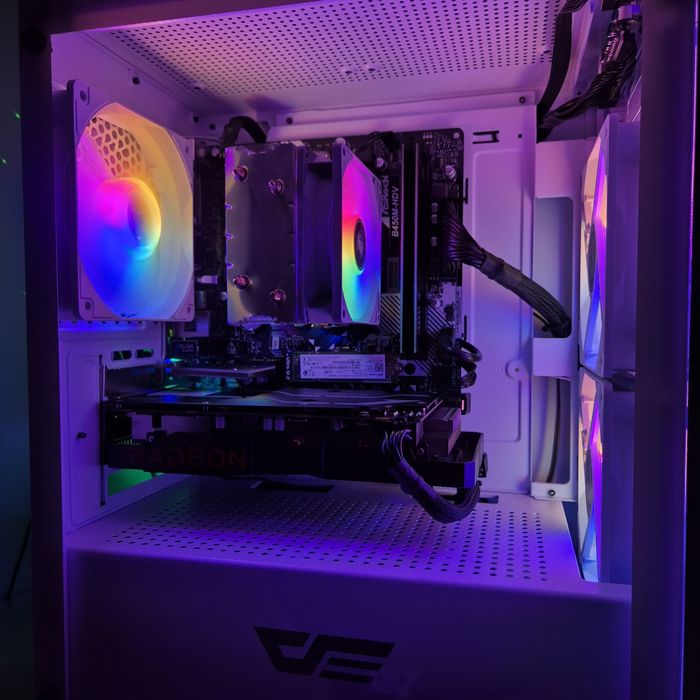 Komputer RX6600XT/RTX3060ti/R5 5500/16GB ram/Gamingowy Okazja gwarancj