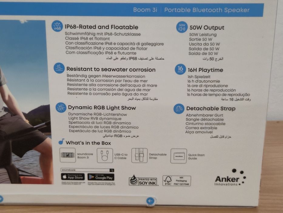 Nowy głośnik przenośny Anker Soundcore Boom 3i