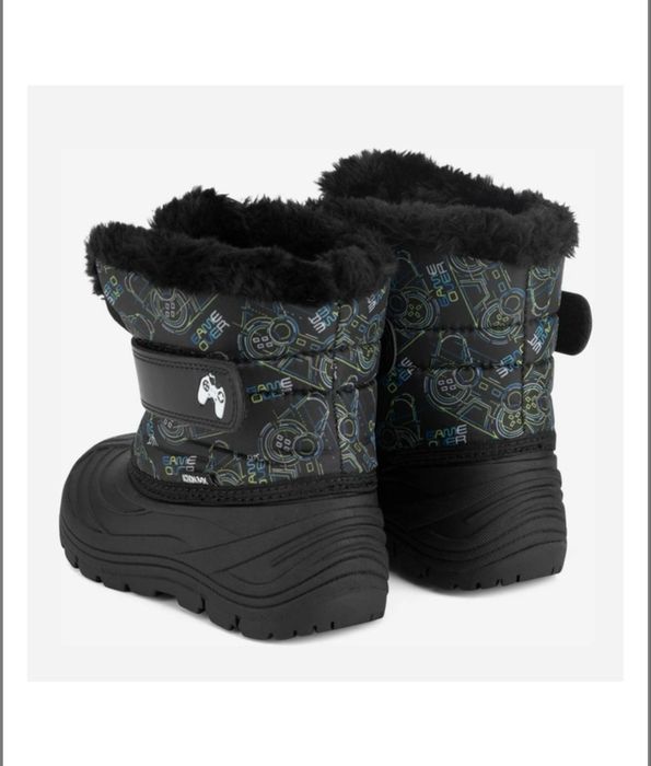 Дитячі зимові дутики чоботи для хлопчика зимові зимние сапоги ботинки