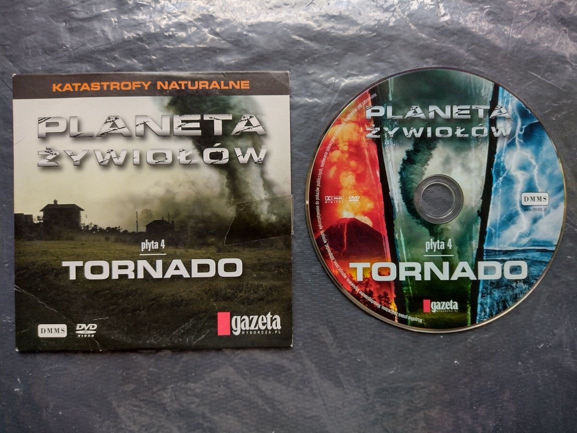 Film edukacyjny przyrodniczy Tornado płyta