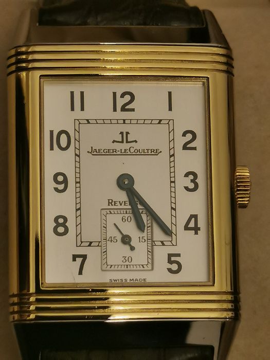 Relogio Jager Coultre reverso grande