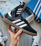 ‼️ Кросівки Adidas Samba Black White (чорно/білі) оригинал