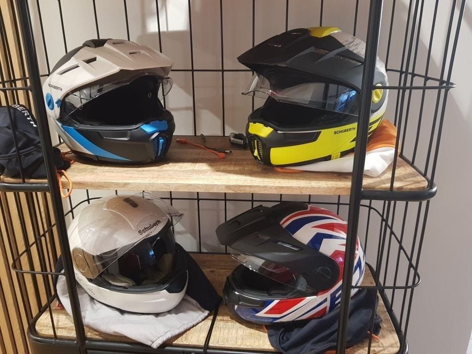 Shuberth E1 M57cm kask motocyklowy szczękowy