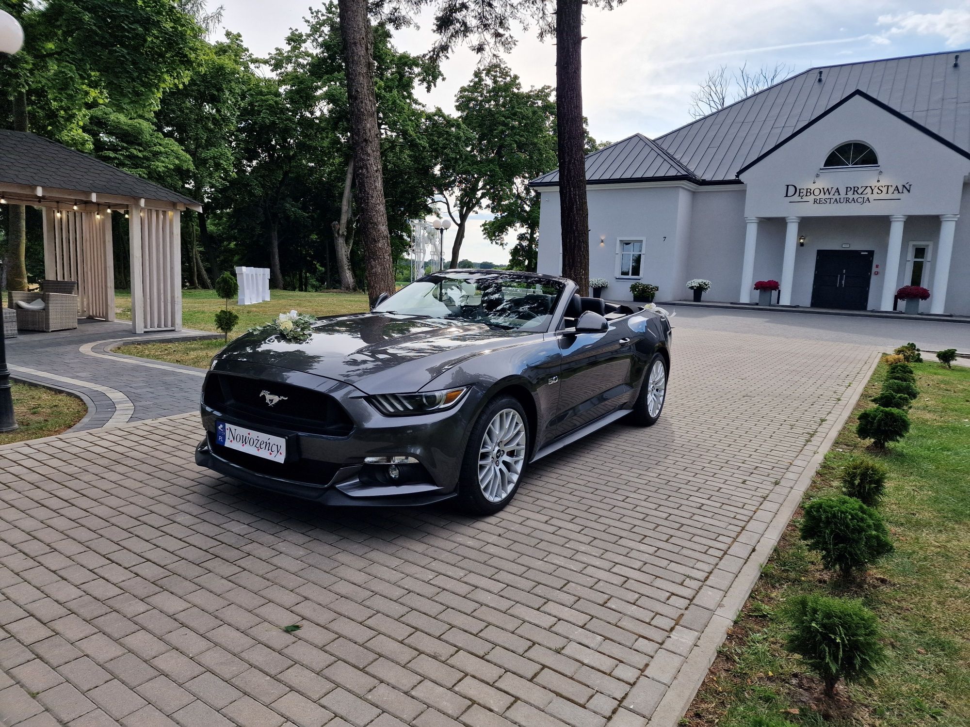 Auto do Ślubu,CABRIO,Mustang GT 5.0 V8 430KM,wolne terminy 2025