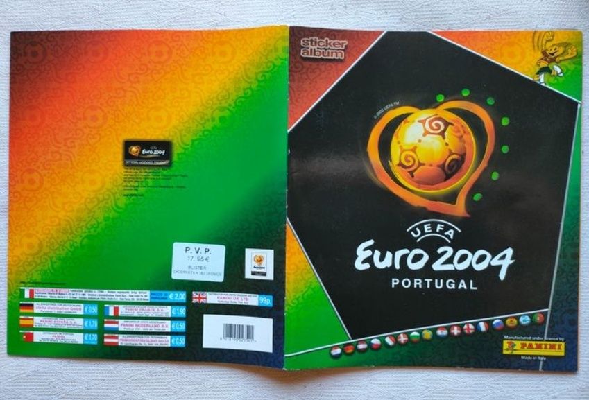 Caderneta Euro 2004 - Completa- Panini