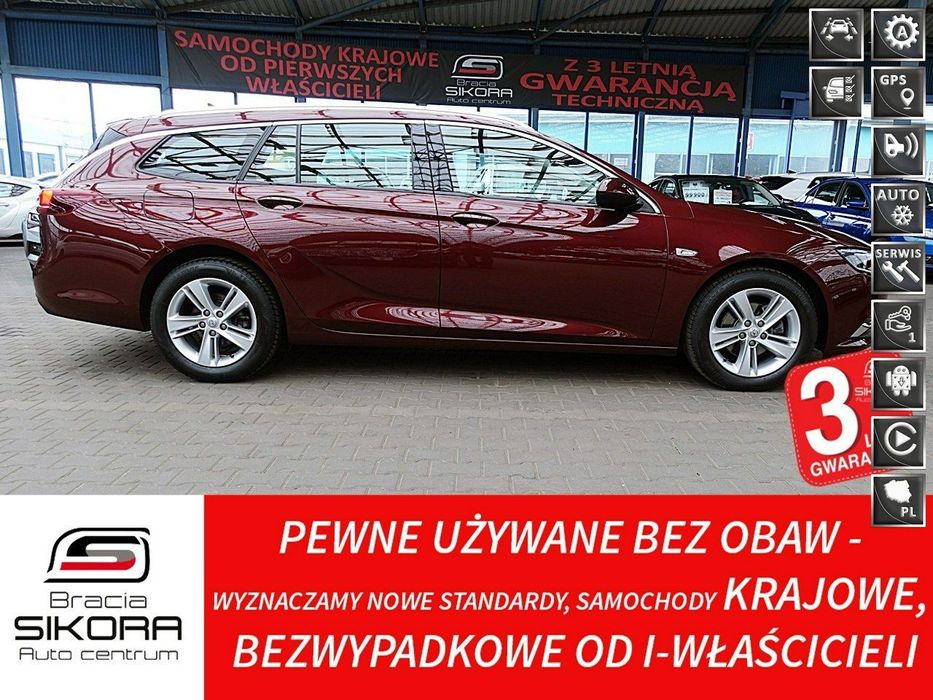 Opel Insignia Tylko 87 Tys KM AUTOMAT GWARANCJA I-wł Kraj Bezwypad Serwisowany F23%