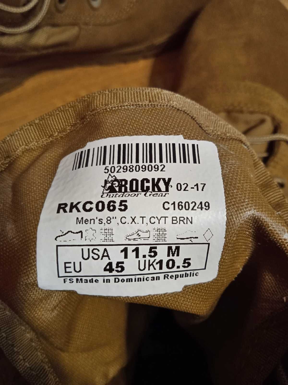 Літні тактичні черевики берці Rocky, берцы Rocky. Оригінал. З США