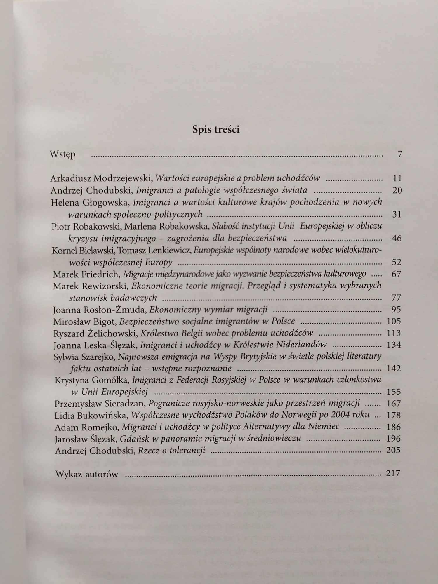 Ruchy migracyjne: współczesna przestrzeń tolerancji i patologii