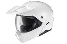 Kask szczękowy motocyklowy HJC C80 Biały roz.M  - Promocja