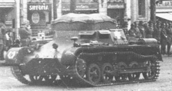Czołg model Pz. I Ausf.A (Munitionsschlepper) 1:35