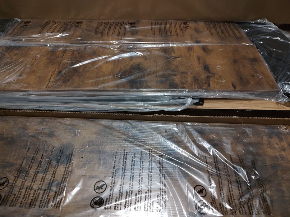 Stelaż Łóżka podwójne metalowe Loft