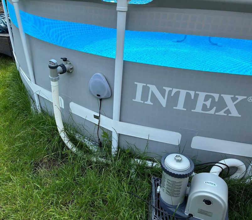 Basen ogrodowy INTEX 488x122cm roczny, zestaw 20w1