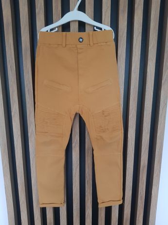 Spodnie Minikid, musztardowe, rozmiar 122/128