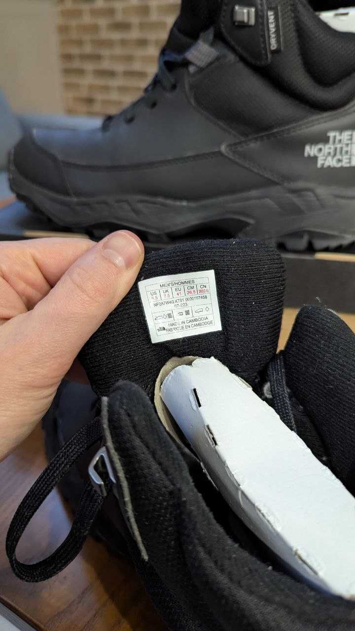North Face Storm Strike III  41р, 26,5см ідеальний стан, майже нові