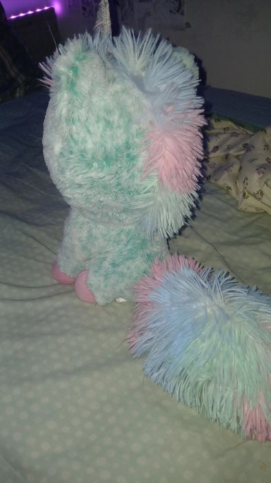 Peluche de unicórnio