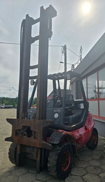 Linde H 40 D Perkins Silnik  Wózek Widłowym Sztaplarka Linde H 40 D Silnik Perkins Wysoki Maszt