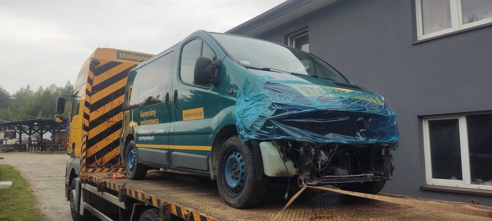 Opel Vivaro 2.5 2006 Uszkodzony Silnik