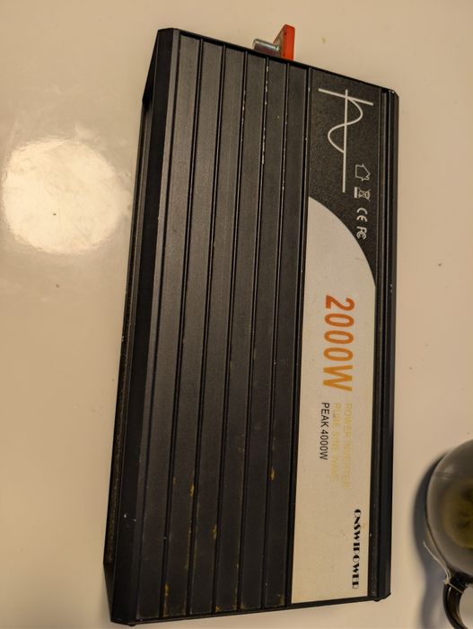 Інвертор 2000 Ватт, SWIPOWER 2000, 12-220В (чистий мінус)