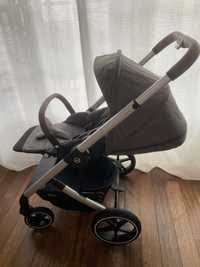 Cybex Cloud Z i-Size Plus + Balios S Lux Silver + Base isofix