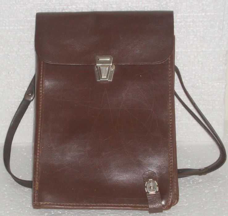 офіцерська шкіряна польова сумка планшет СРСР 1981