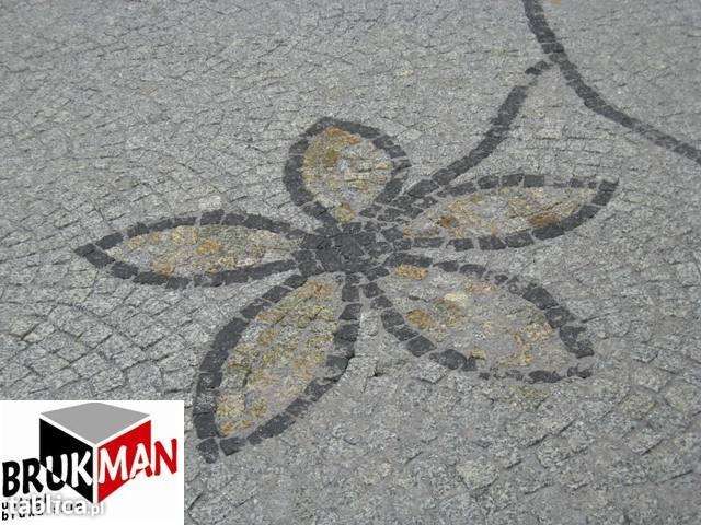 Brukarstwo - układanie kostki granitowej - Strzegom Dolnyśląsk