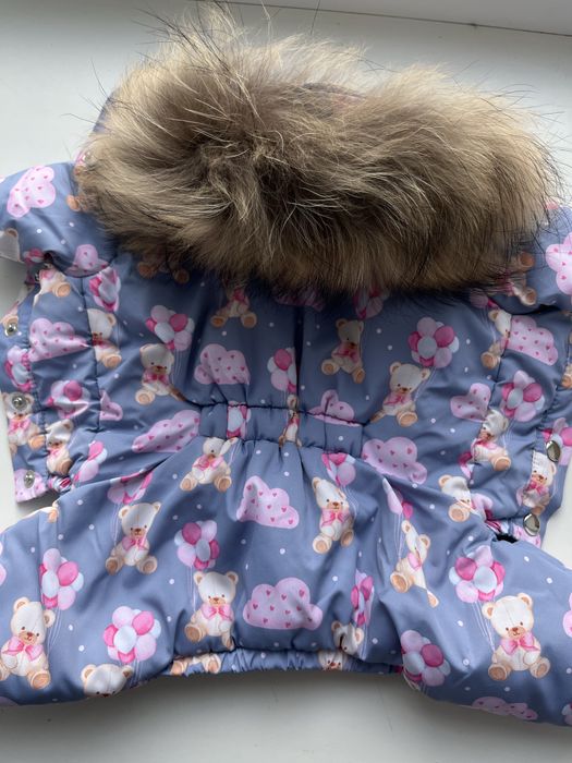 Зимовий комбінезон для собачки