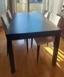 Mesa Sala de Jantar  -  con 6 cadeiras  Extensível até 220 cm