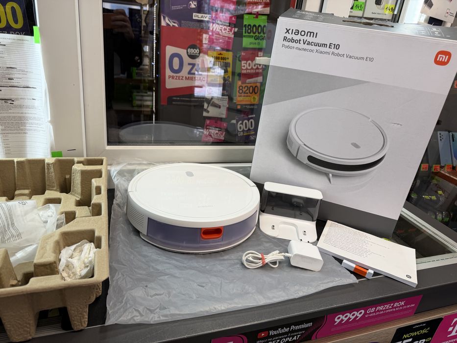 Odkurzacz robot sprzątający Xiaomi Vacuum E10, Komplet