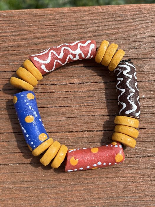 Afrykańska bransoleta z Ghany