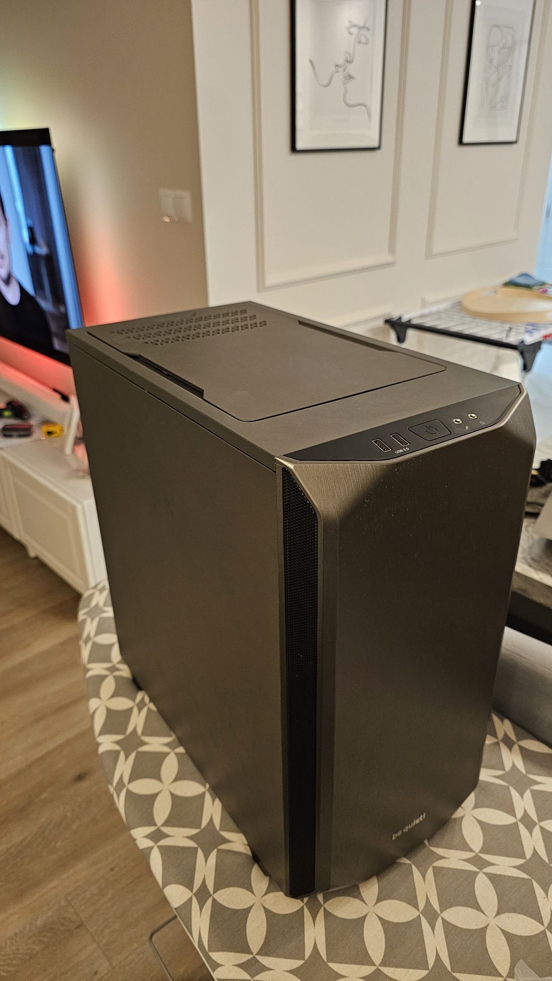 BeQuiet pure base 500 cicha obudowa atx maty wygłuszające