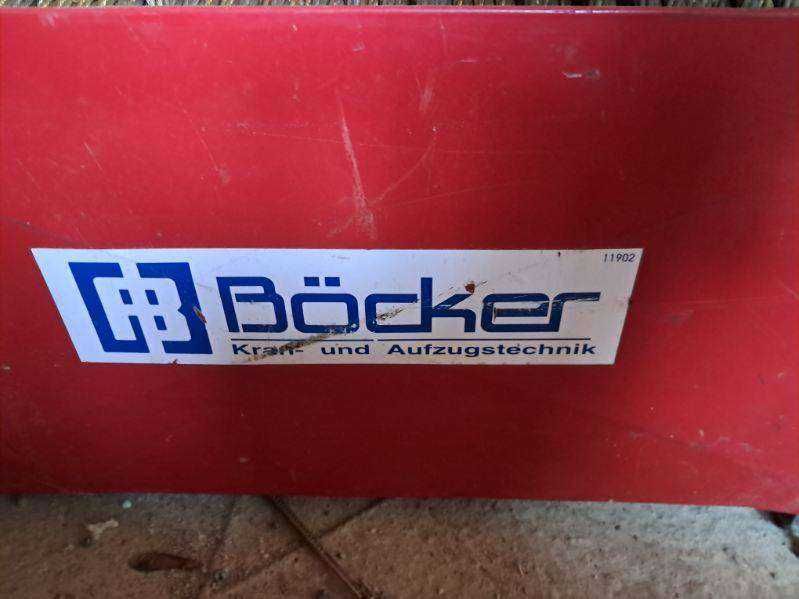 Winda Wyciąg towarowy Bocker