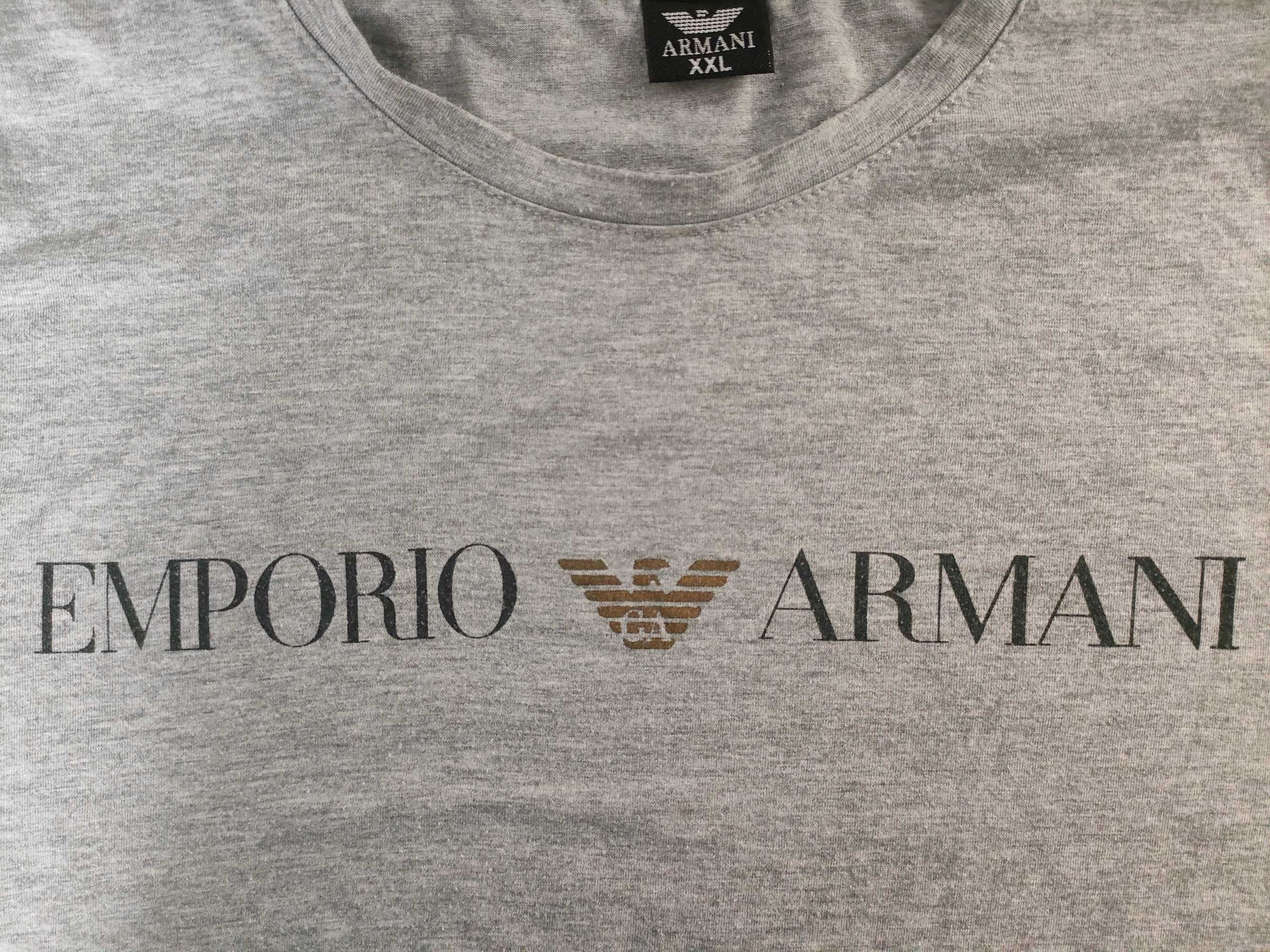 świetny t-shirt EMPORIO ARMANI