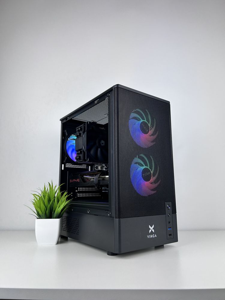 ПК Ryzen 5 5500|RX5600 XT 6GB| SSD 512ГБ|16GB DDR4| Игровой компьютер