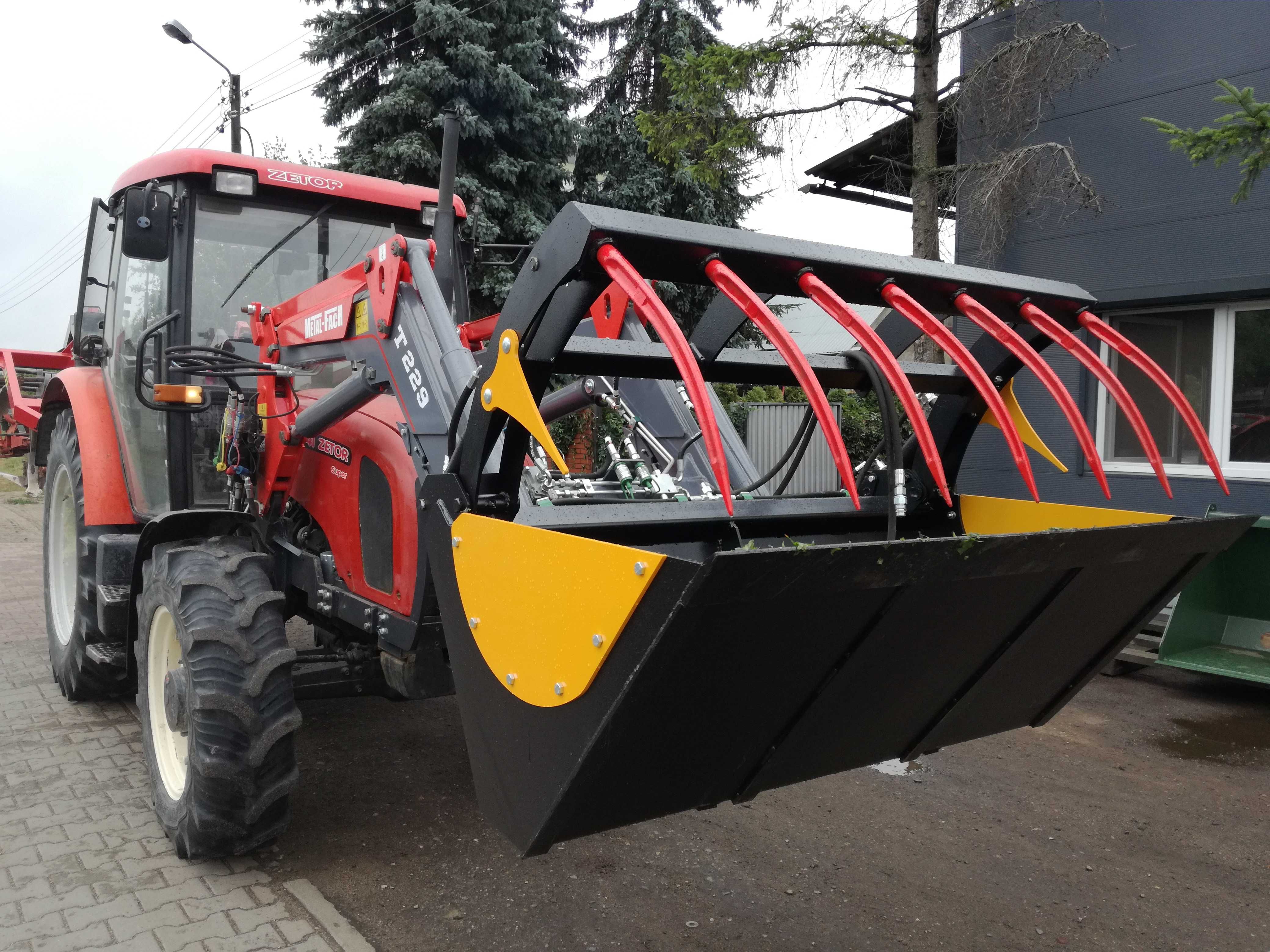 RATY! Łyżko-krokodyl do ładowarki JCB, merlo, manitou, 200 cm