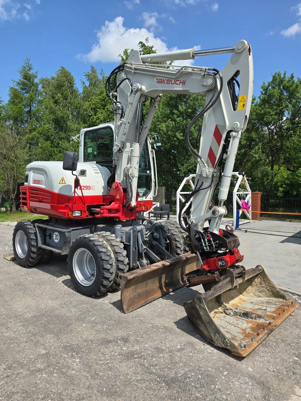 Takeuchi TB 295W Roto+Szczypce  Koparka kołowa 11 ton. Super stan. Igła! Rototilt+szczypce