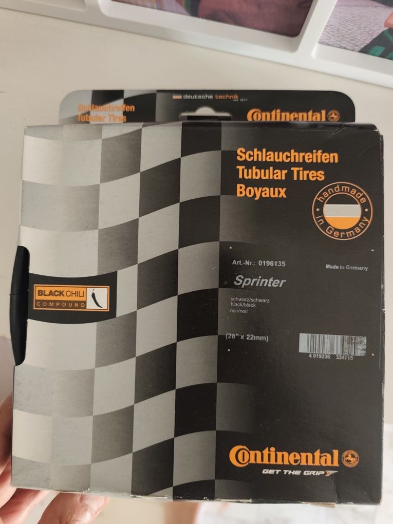 2 pneus tubulares Continental Sprinter 28x22