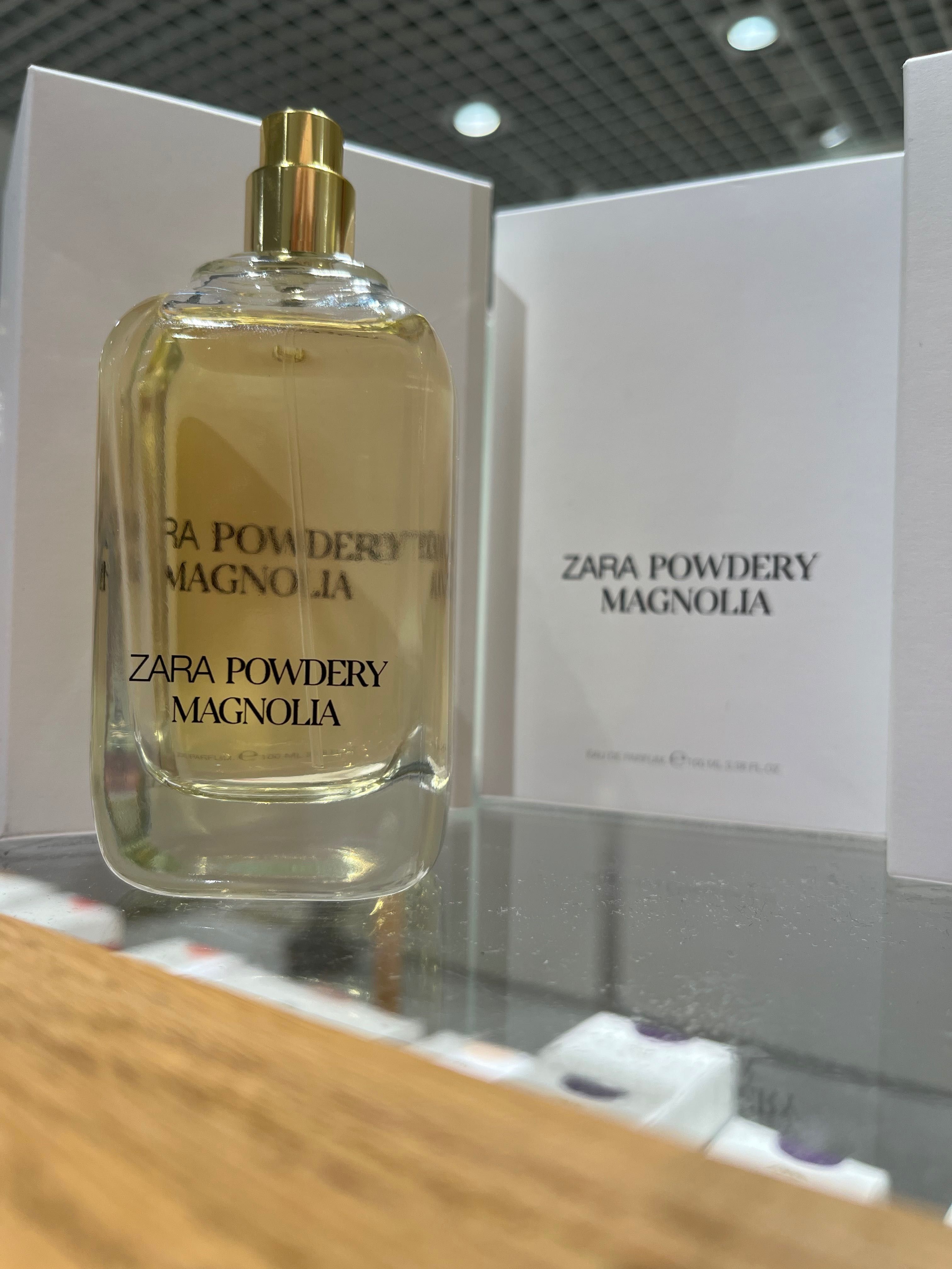 ZARA POWDERY MAGNOLIA edo 100 ml (3.4 FL. OZ).